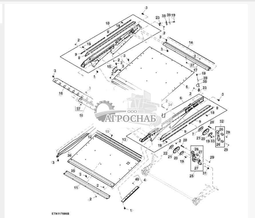 Рама зернового решета 